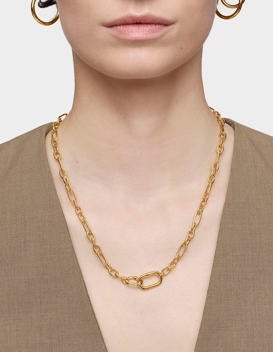 Collar de eslabones Tous Hold de plata P 925