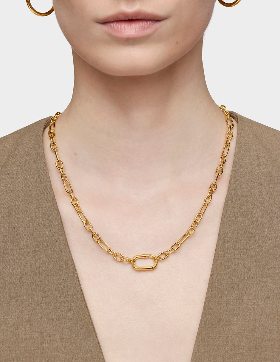 Collar de eslabones Tous Hold de plata P 925