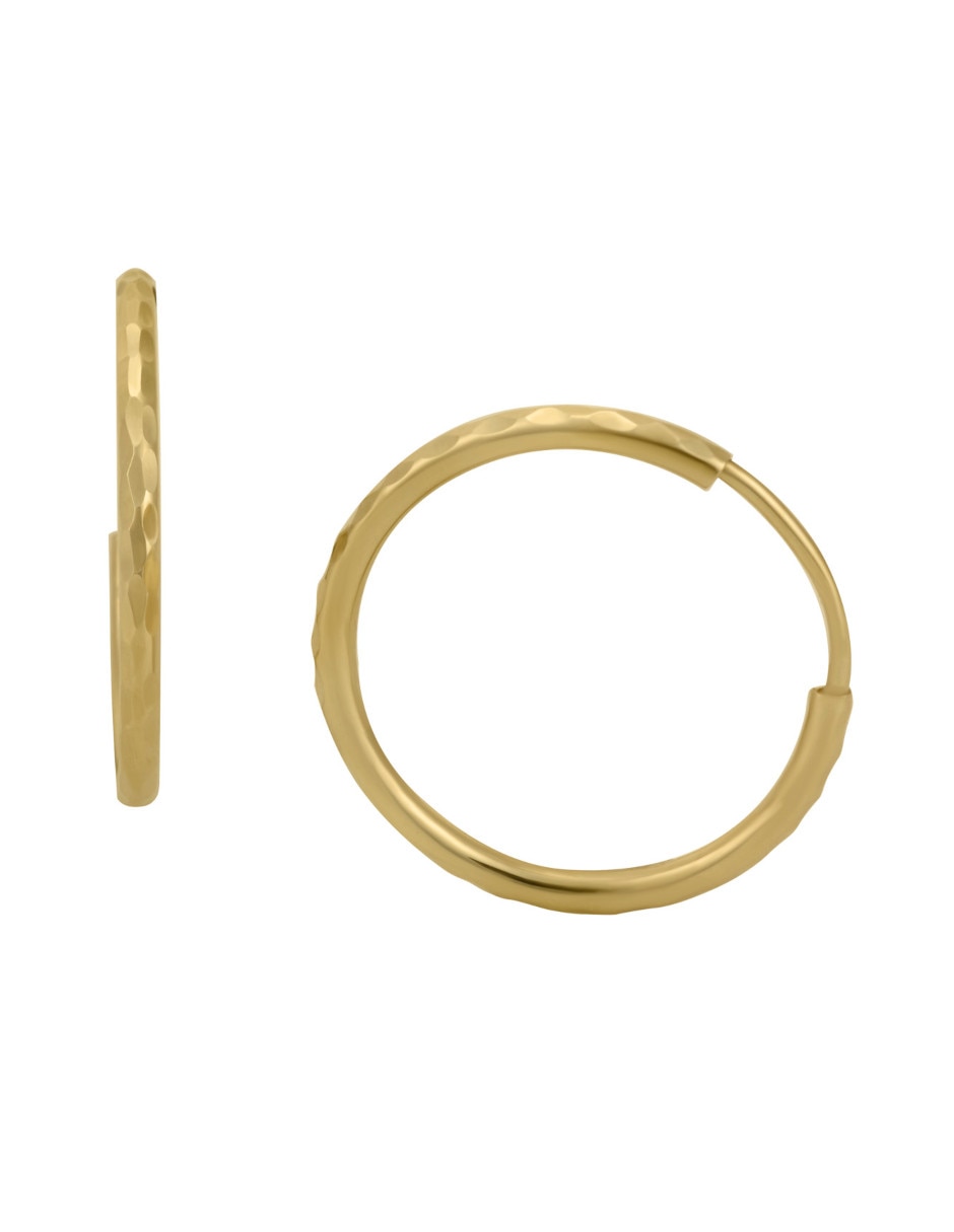Arracadas de oro 14 K
