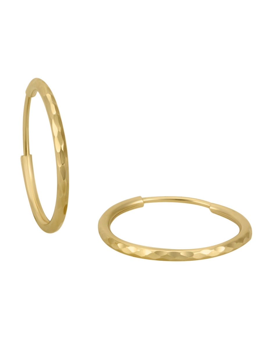 Arracadas de oro 14 K 2