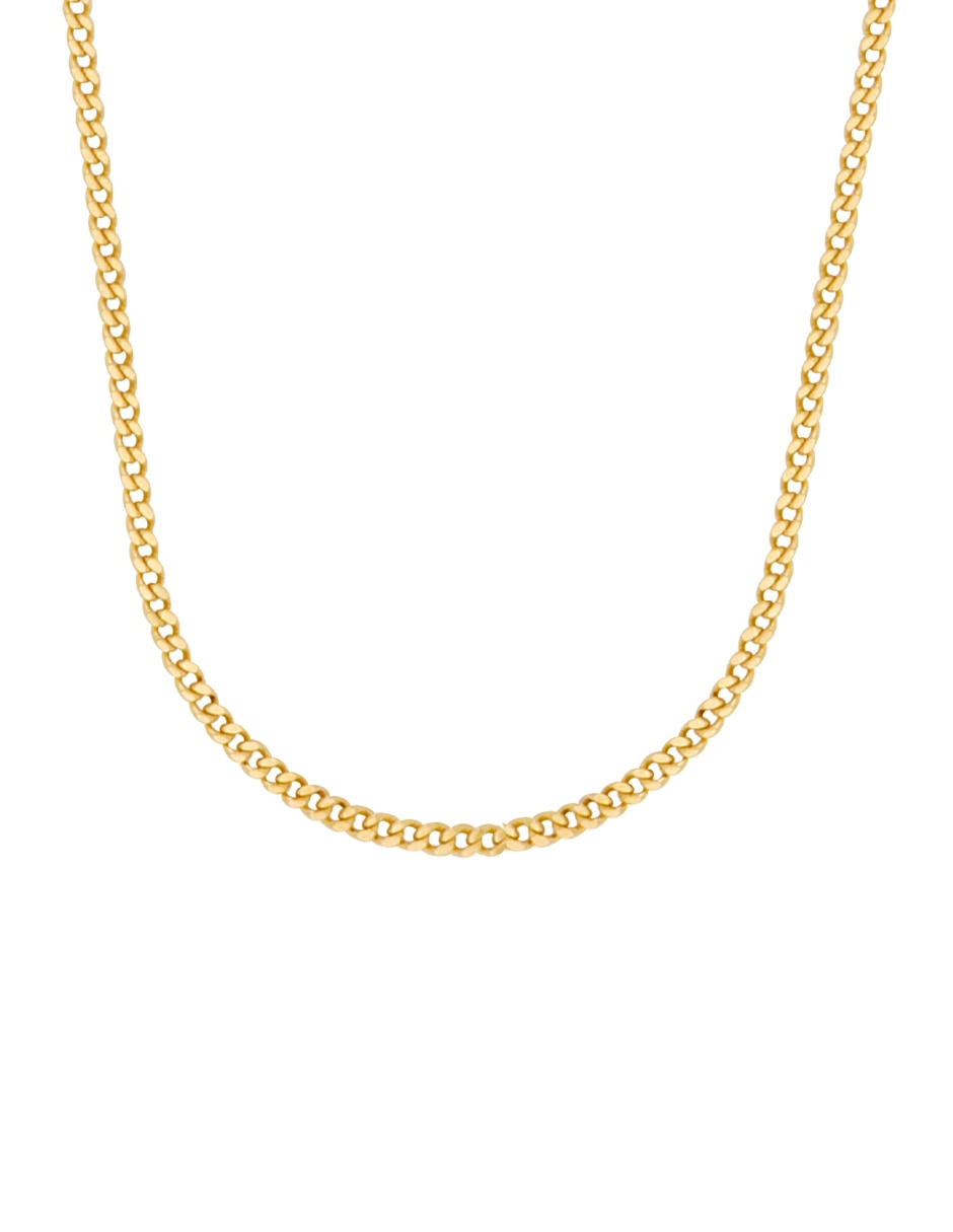 Collar de eslabones de oro 14 K 3