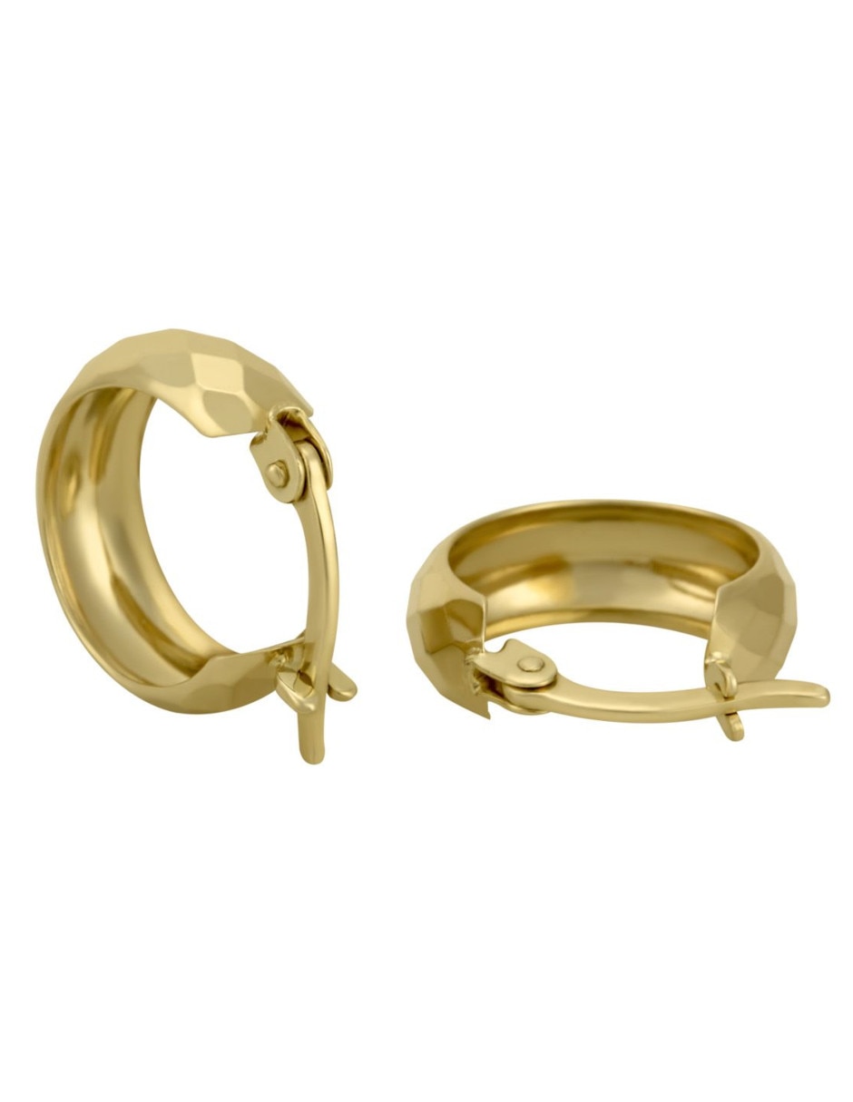 Arracadas de oro 14 K 3