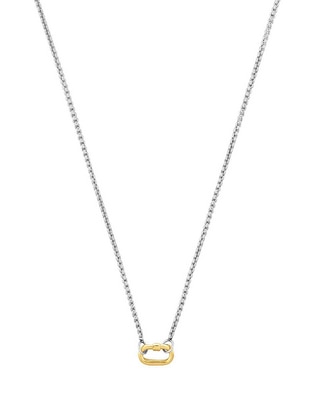 Collar de ovalado Hold de oro 18 K Collar de ovalado Hold de oro 18 K