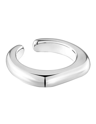 Anillo redondo Line P 925 de plata brillante Anillo redondo Line P 925 de plata brillante