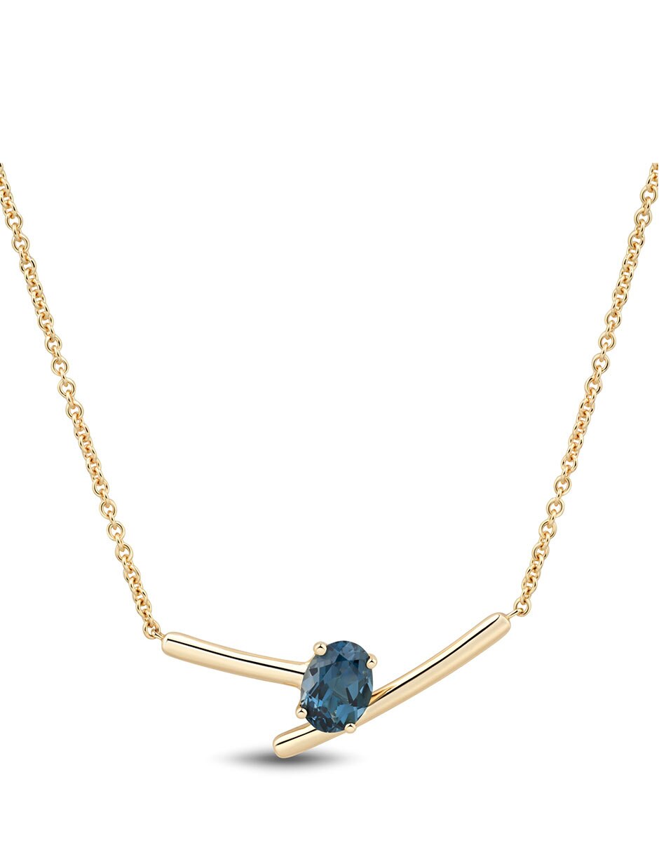 Collar de oro 14 K 1