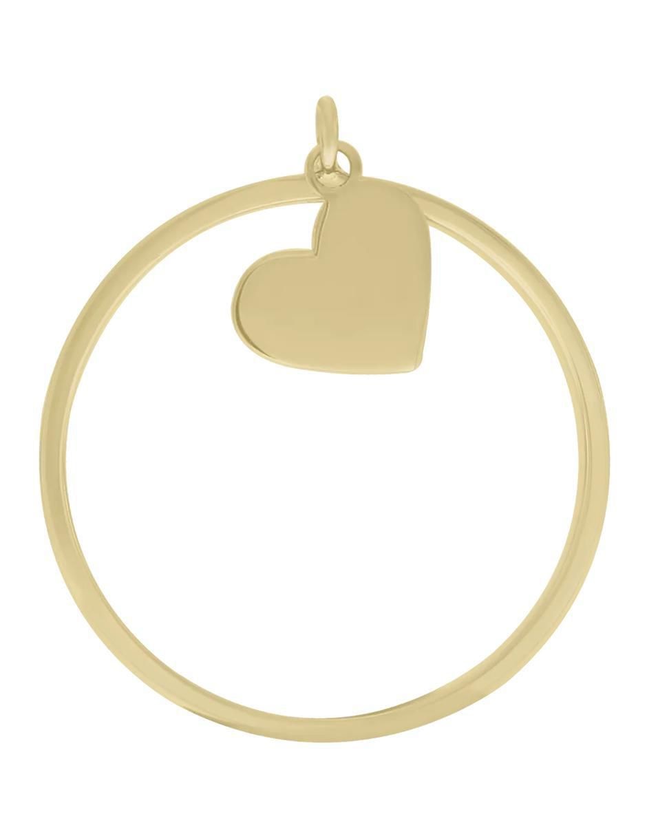 Anillo redondo Dreams 14 k de oro brillante 2