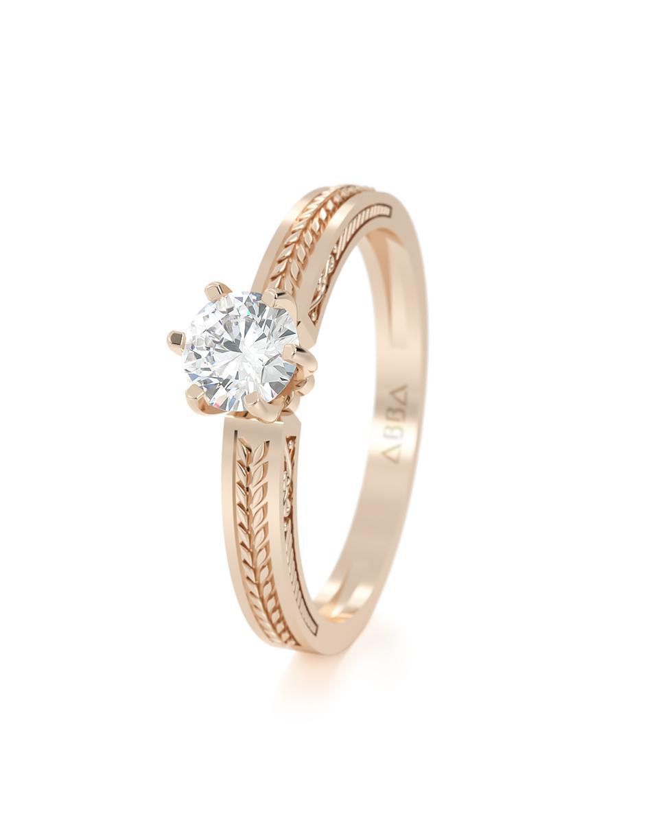 Anillo de compromiso 10 k 2