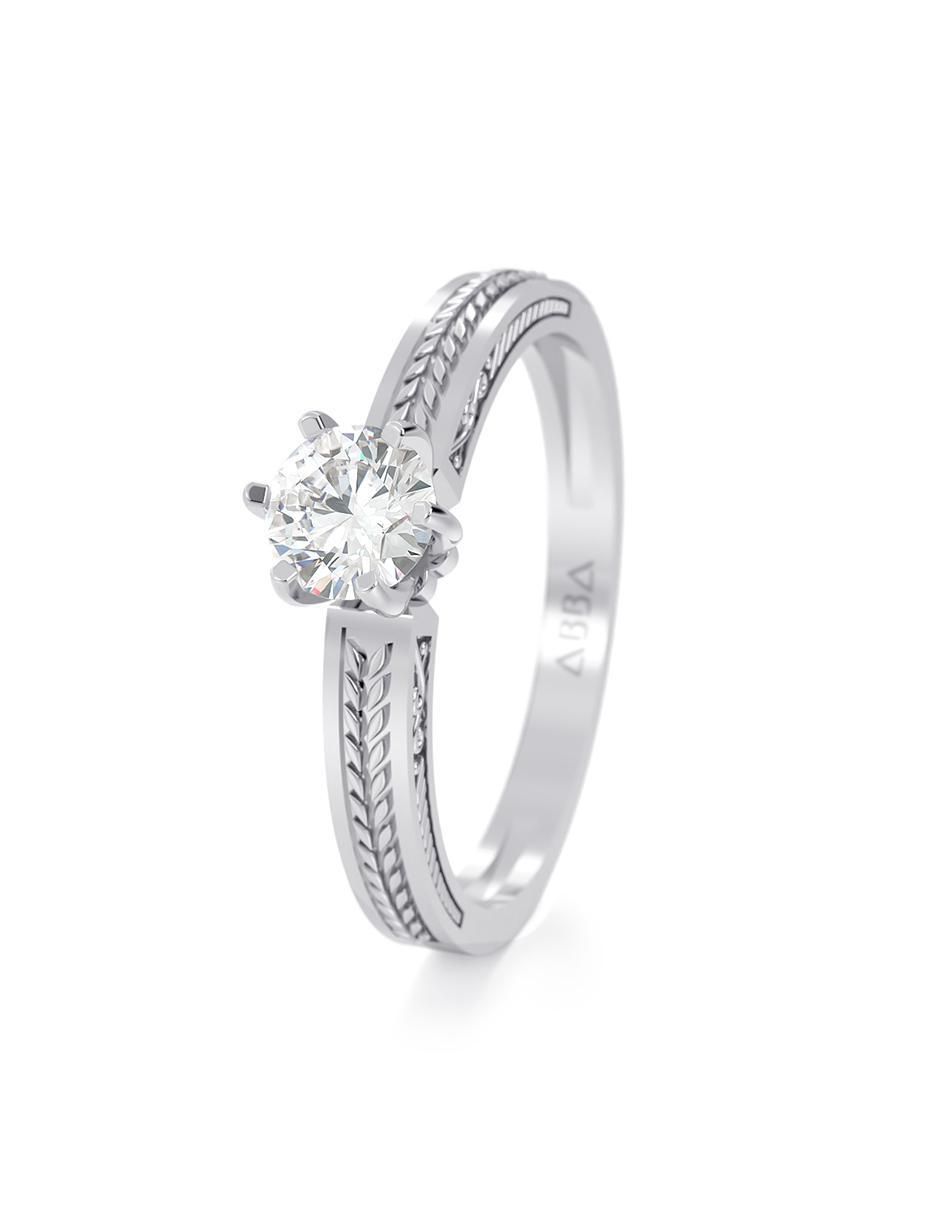 Anillo de compromiso 14 k 2