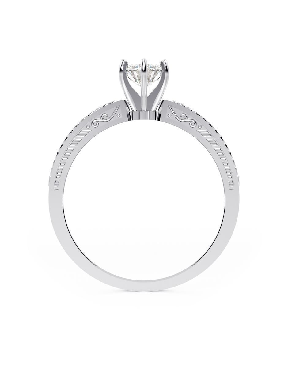 Anillo de compromiso 14 k 3
