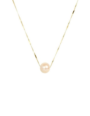 Collar esfera de oro 10 K 1