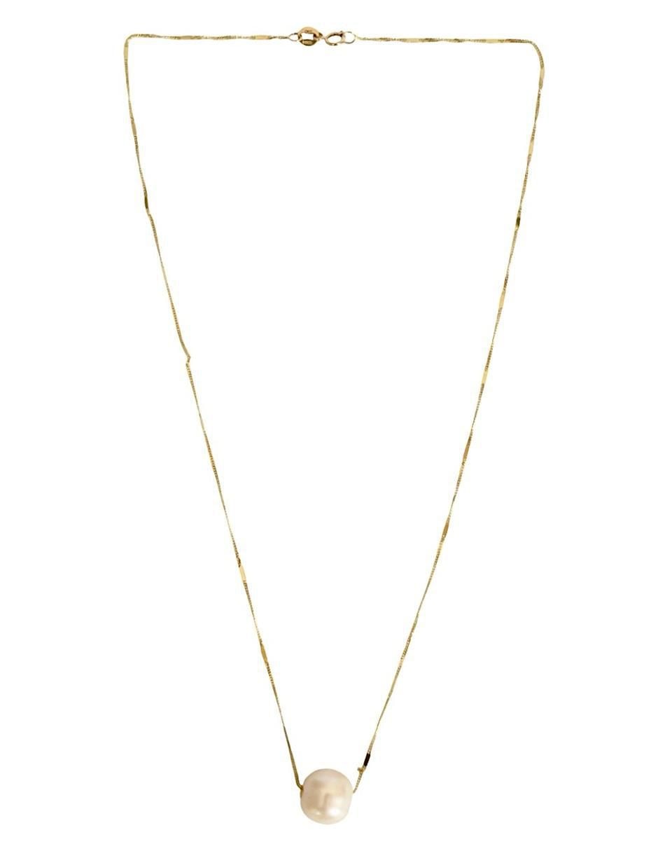 Collar esfera de oro 10 K 3