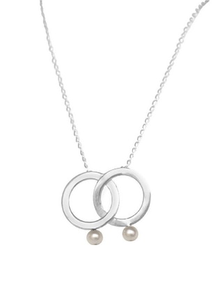 Collar con dije de plata P 925
