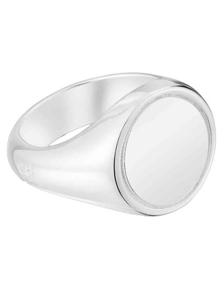 Anillo ovalado Basics P 925 de plata brillante