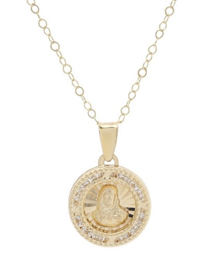 Collar sagrado corazón de oro 14 k Collar sagrado corazón de oro 14 k