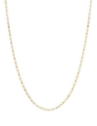 Cadena circular de oro 14 K 1
