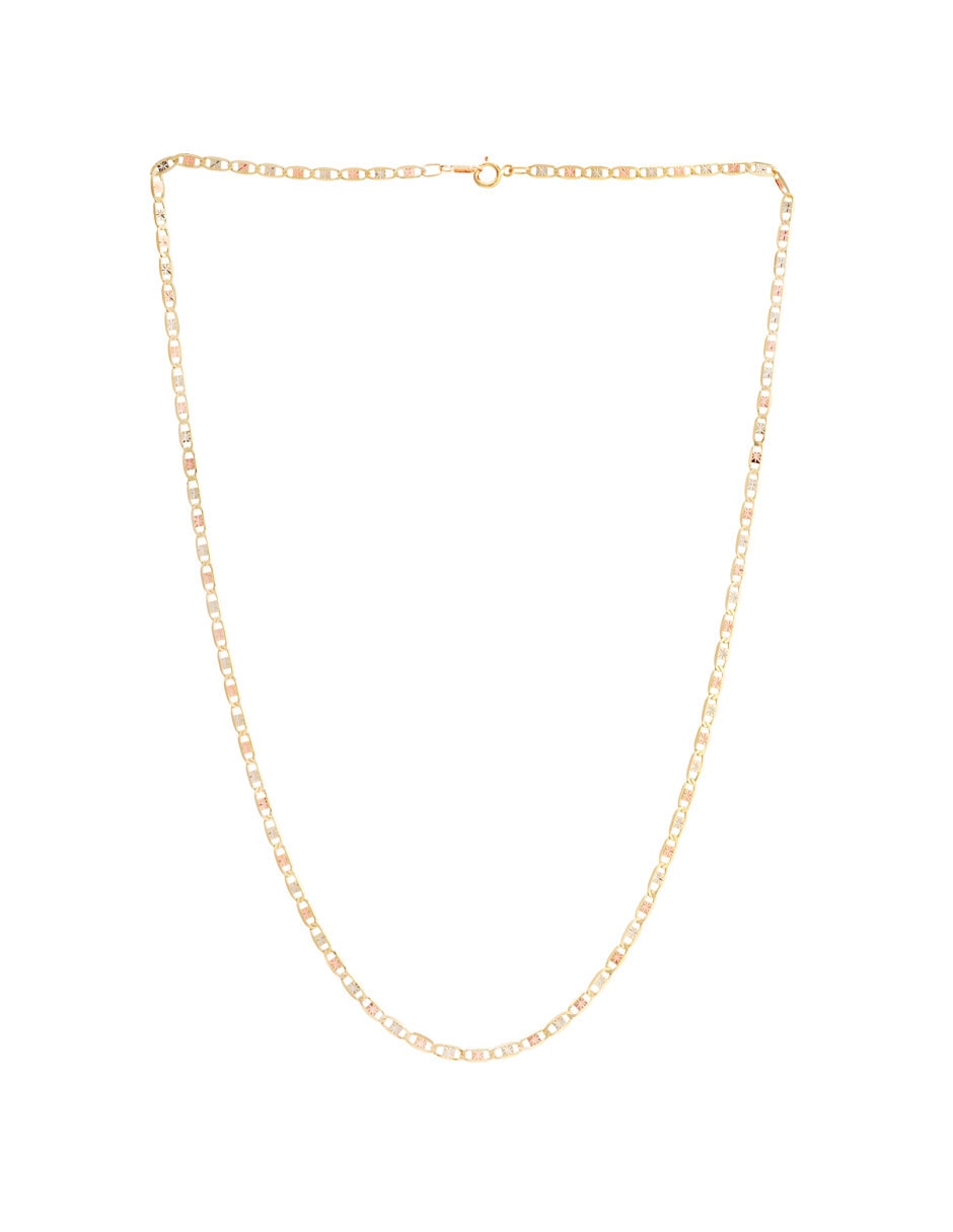 Cadena circular de oro 14 K 2