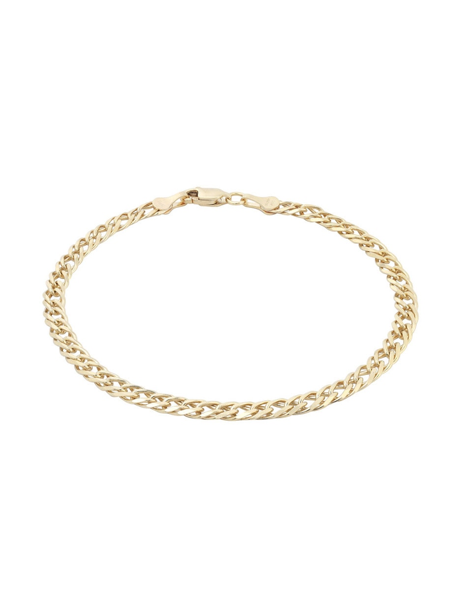 Pulsera de oro 14 K acabado brillante 2