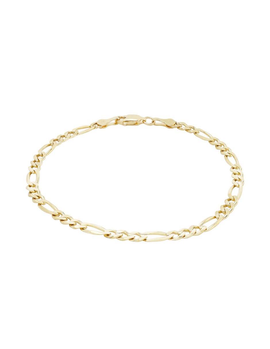 Pulsera de oro 14 K acabado brillante 2