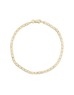 Pulsera de oro 14 K acabado pulido Pulsera de oro 14 K acabado pulido