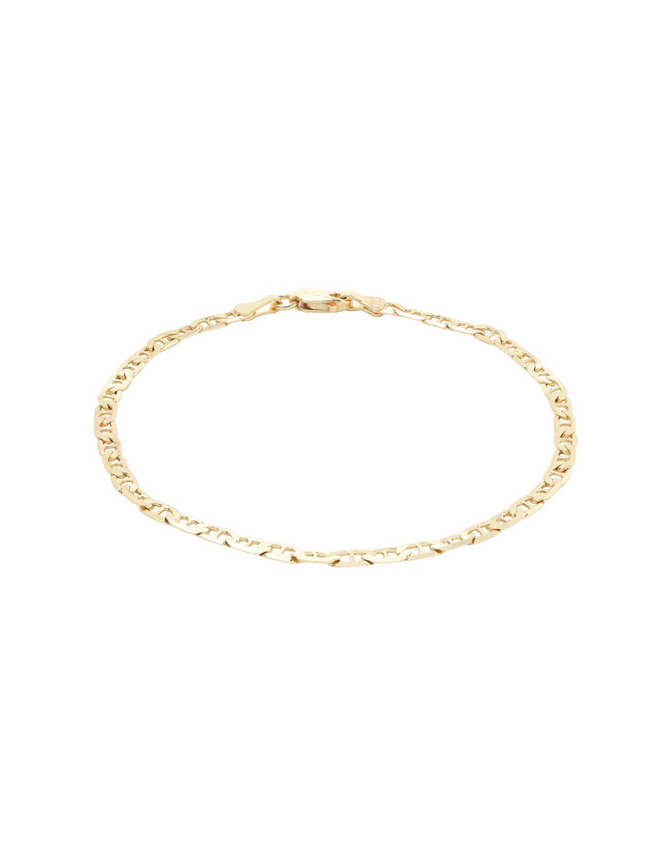 Pulsera de oro 14 K acabado pulido 2