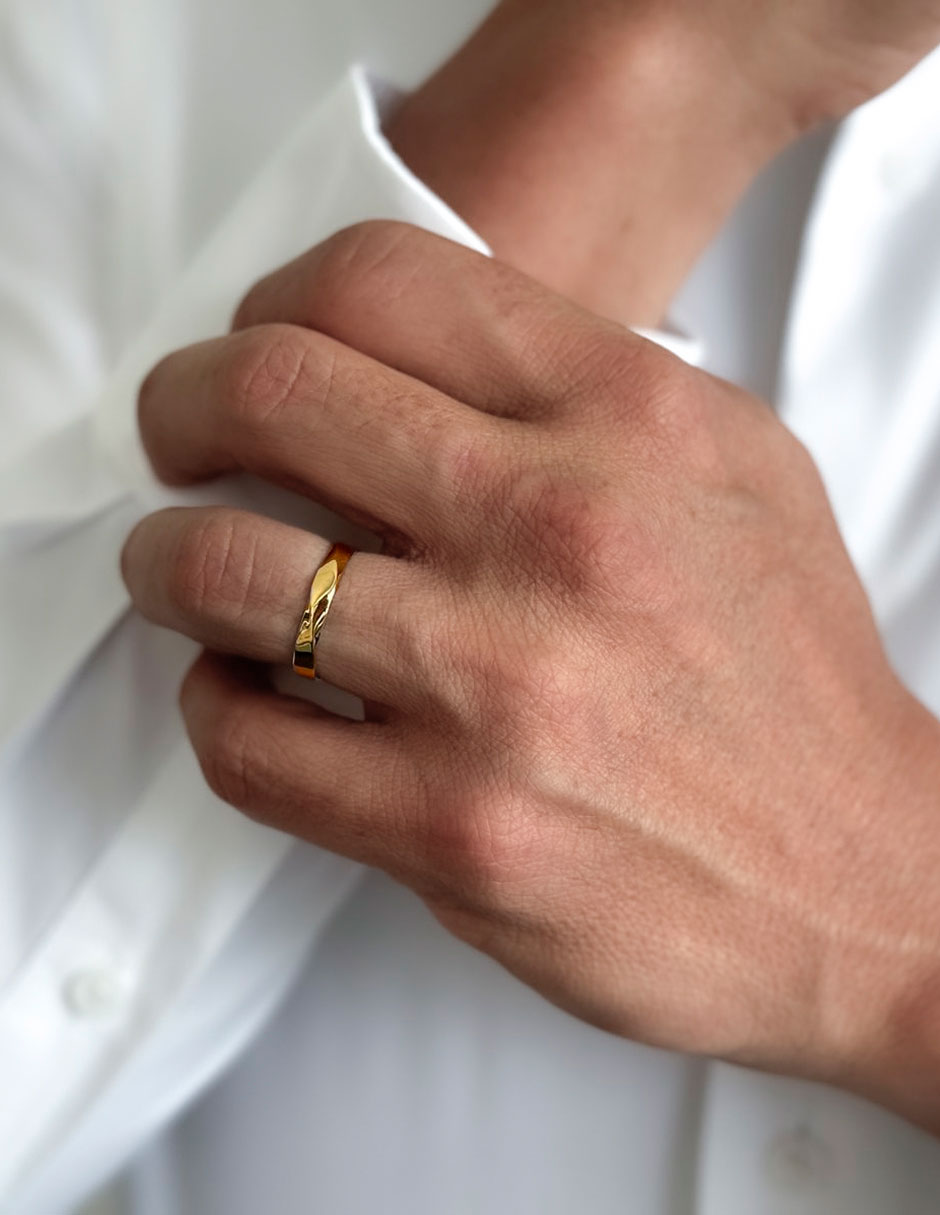 Argolla de Oro 14 k