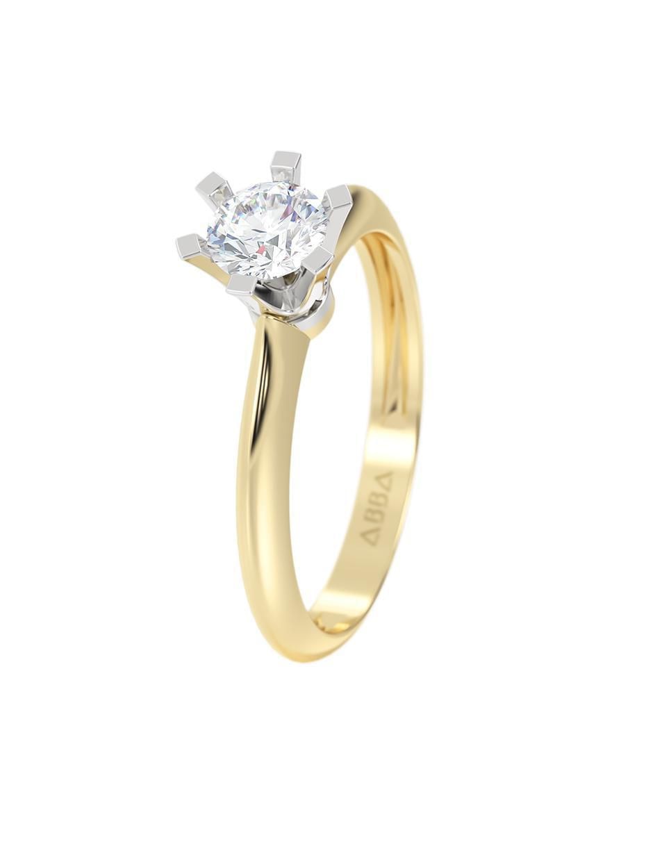 Anillo de compromiso 10 k 6