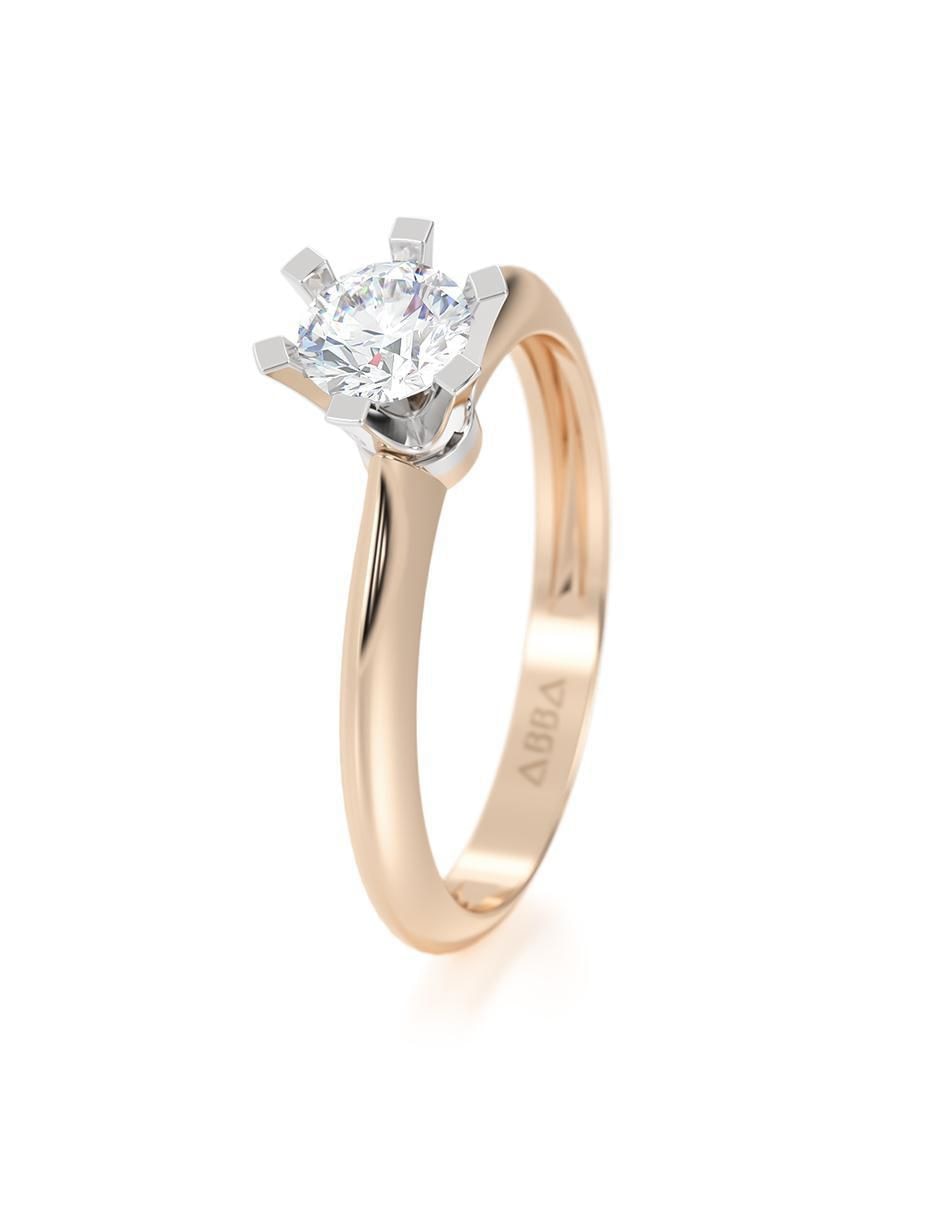 Anillo de compromiso 10 k 2