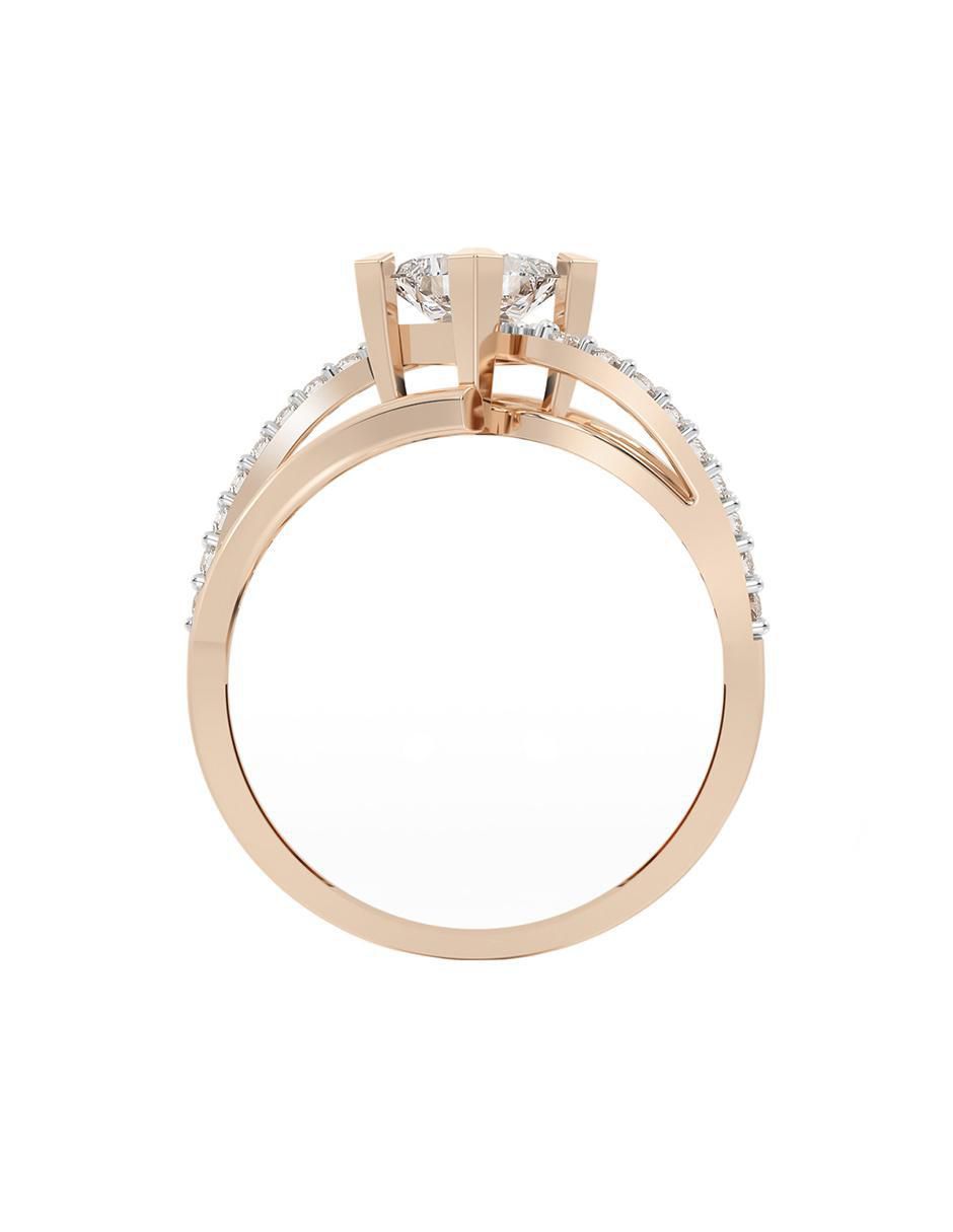 Anillo de compromiso 10 k 3