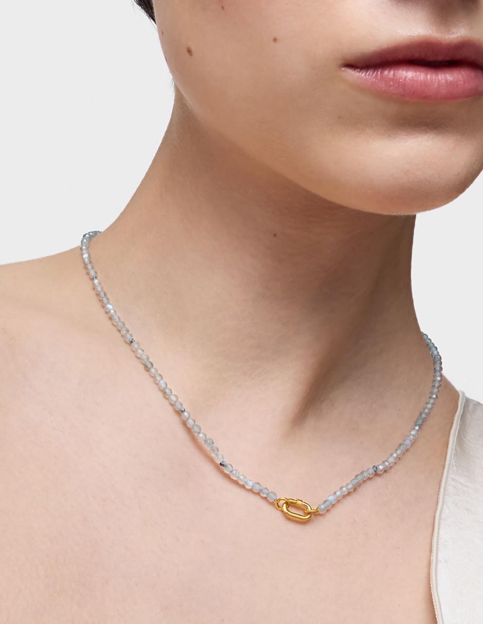 Collar Hold de oro amarillo 18 K 7