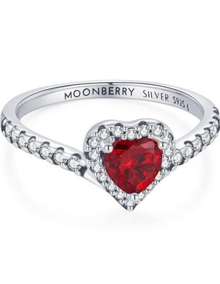 Anillo de corazón Eternity Moments P 925 de plata zirconia cúbica brillante Anillo de corazón Eternity Moments P 925 de plata zirconia cúbica brillante