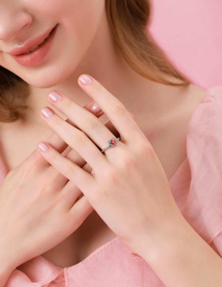 Anillo de corazón Eternity Moments P 925 de plata zirconia cúbica brillante 6