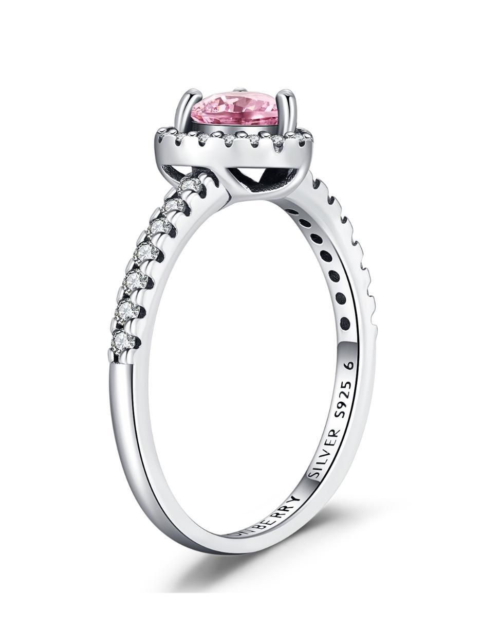 Anillo de corazón Eternity Moments P 925 de plata zirconia cúbica brillante