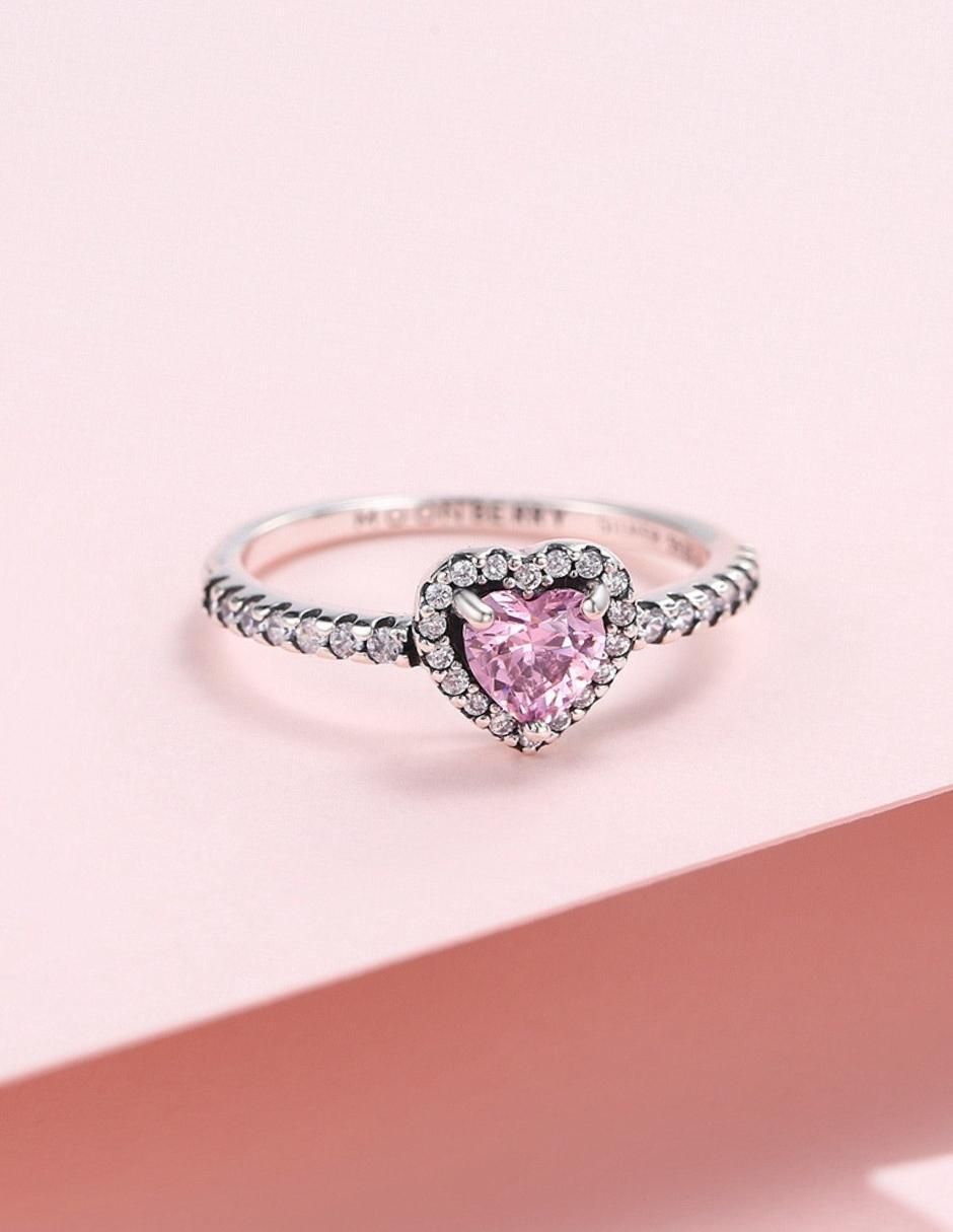 Anillo de corazón Eternity Moments P 925 de plata zirconia cúbica brillante 13