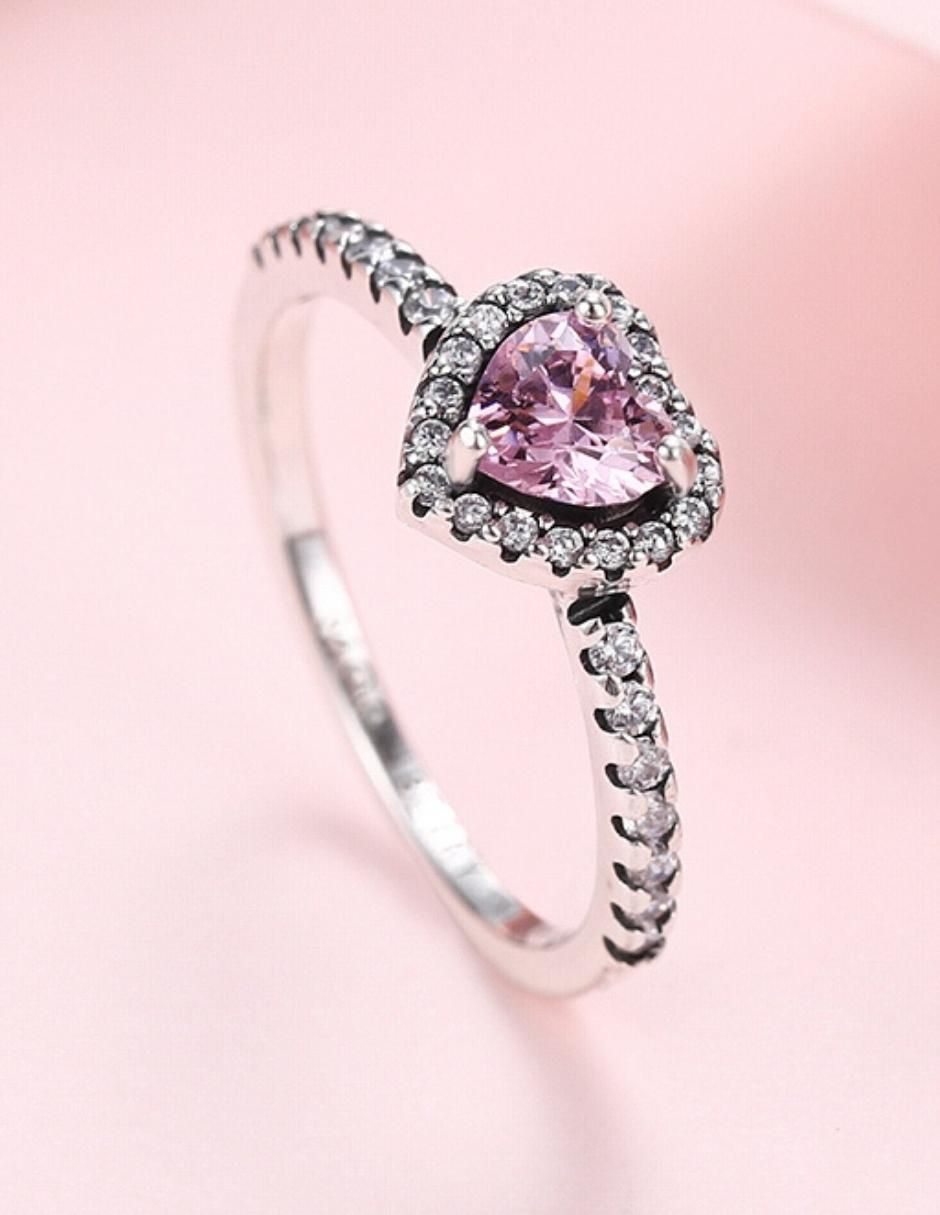 Anillo de corazón Eternity Moments P 925 de plata zirconia cúbica brillante