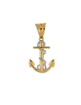 Dije de ancla Dinasti de oro 14 K