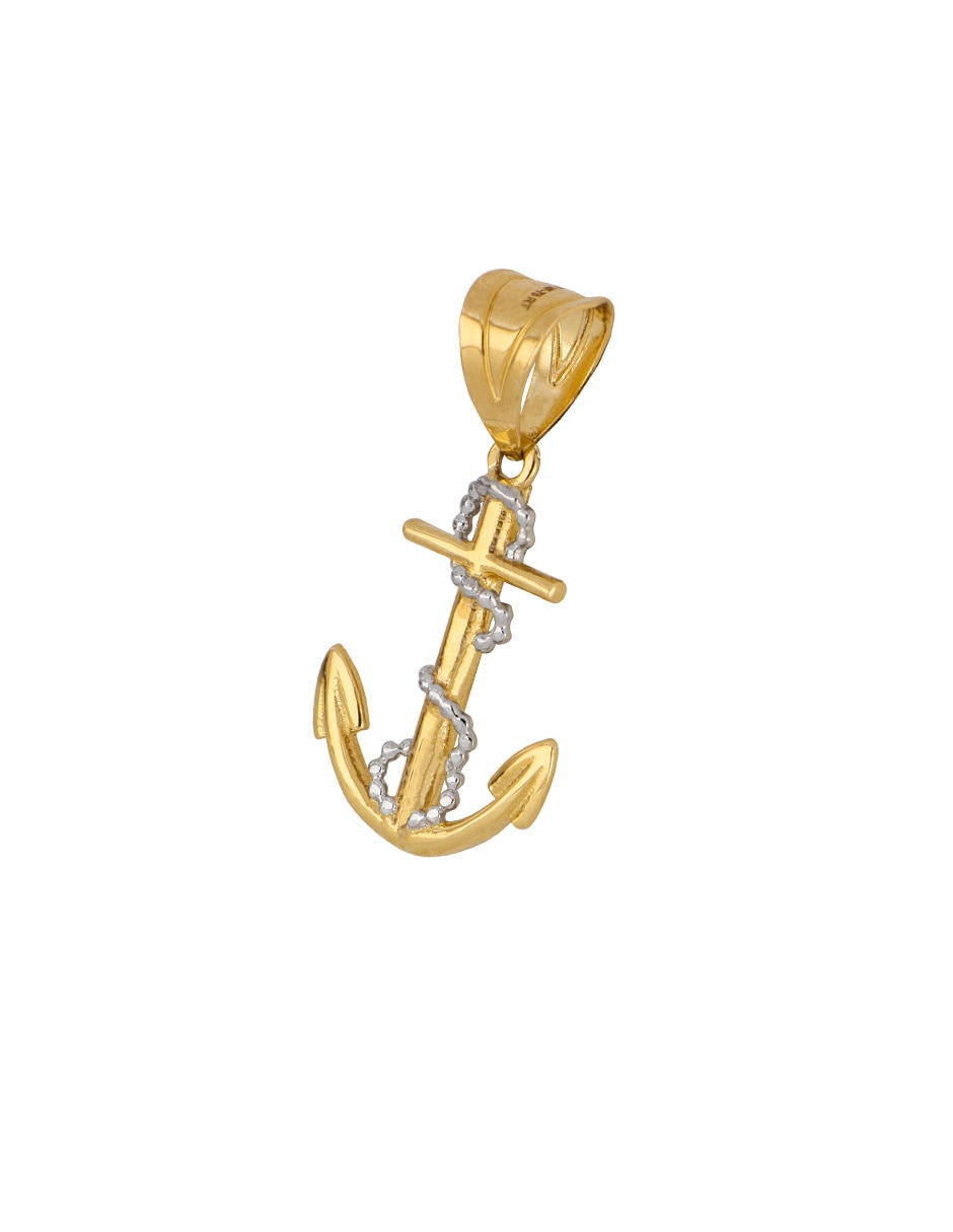 Dije de ancla Dinasti de oro 14 K