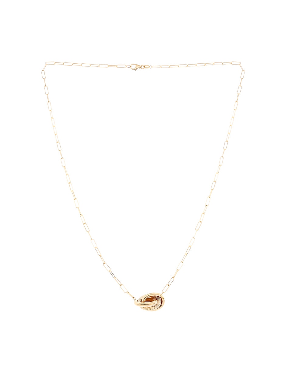 Collar Unoaerre de oro amarillo 14 K