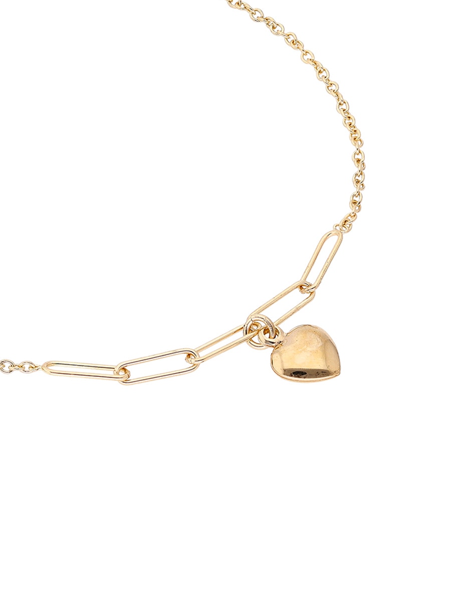 Pulsera Unoaerre de oro amarillo 14 k con acabado pulido