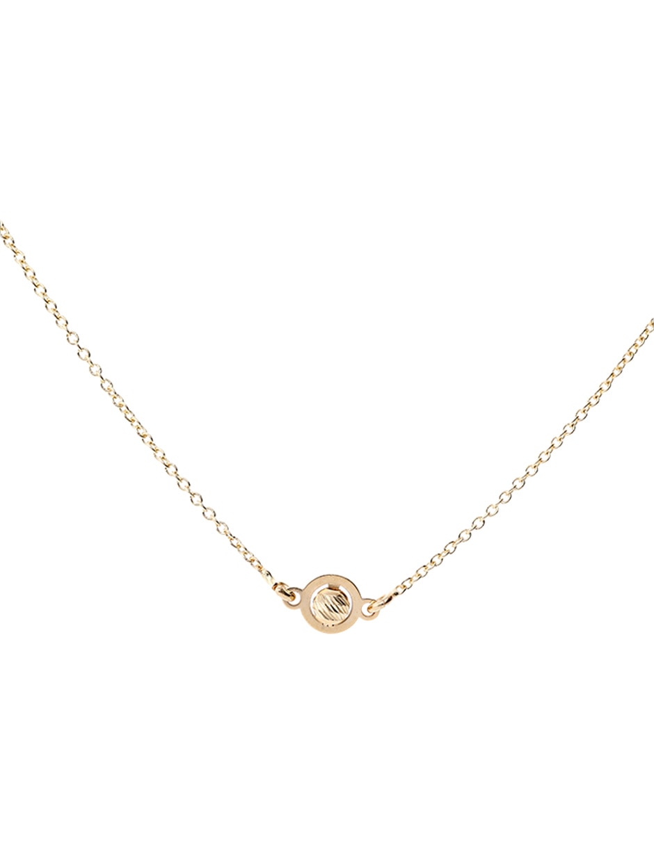 Collar Unoaerre de oro amarillo 14 K