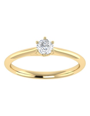 Argolla de oro 14 k Joyerías Bizzarro diamante Argolla de oro 14 k Joyerías Bizzarro diamante