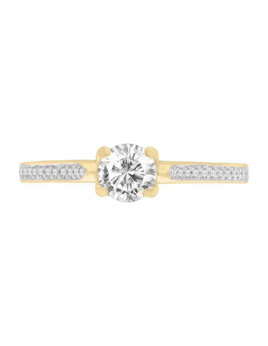 Anillo de compromiso 14 k Vitalia diamante Anillo de compromiso 14 k Vitalia diamante