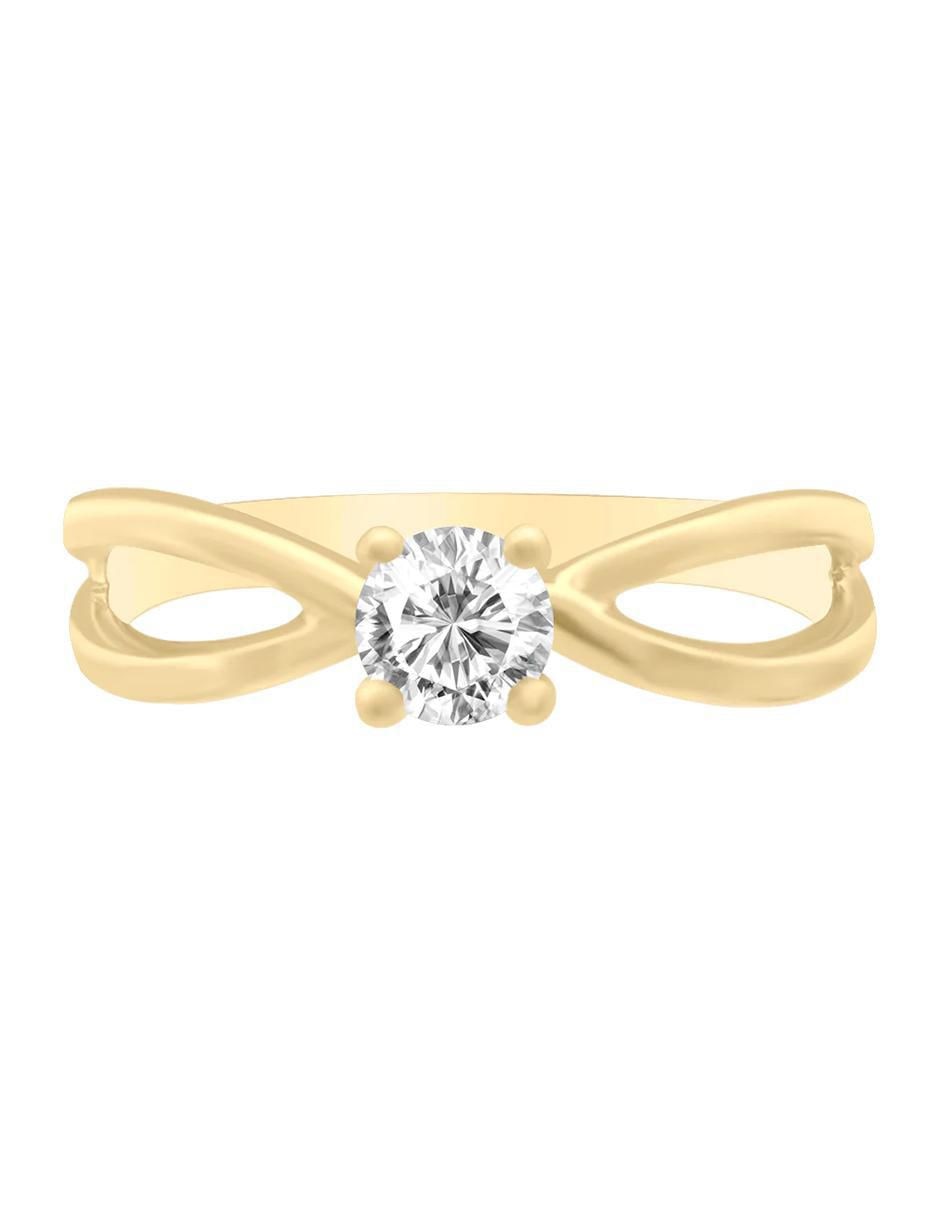 Anillo de compromiso 14 k Solange diamante Anillo de compromiso 14 k Solange diamante