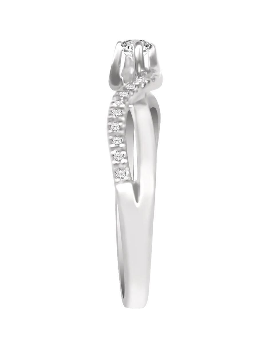 Anillo de compromiso 14 k Angela diamante 3