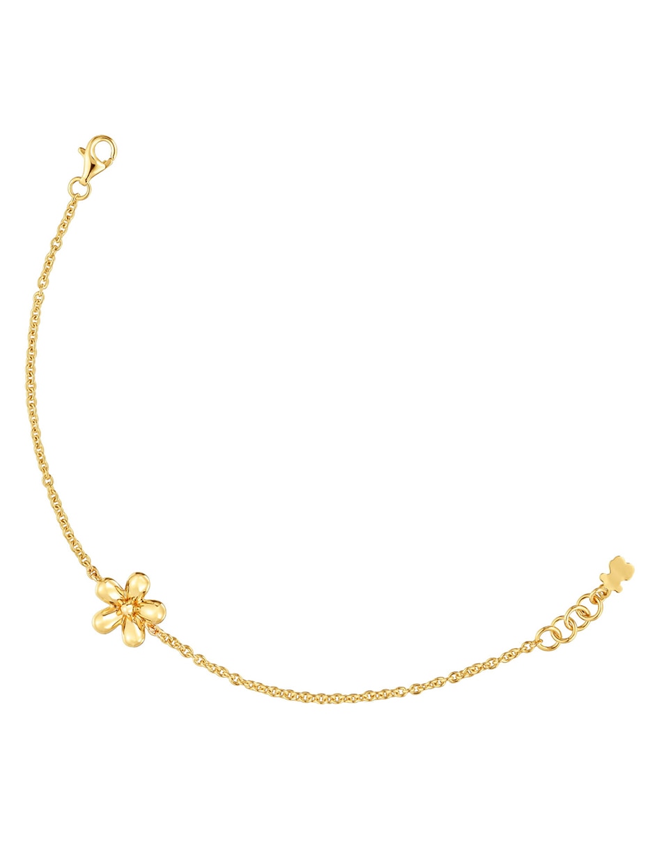 Pulsera Tous de plata p 925 Daisy con acabado brillante