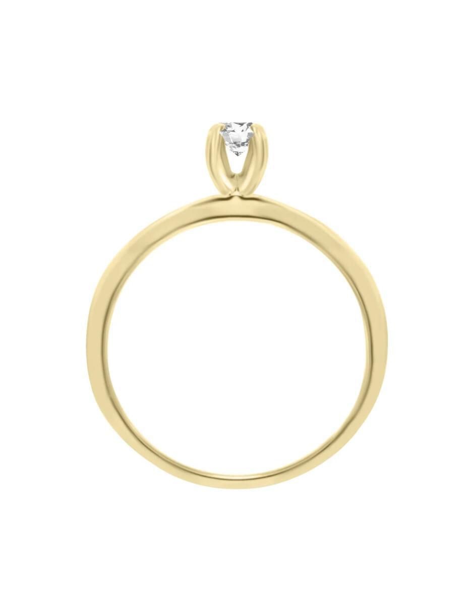 Anillo de compromiso 14 k Dalily diamante 4