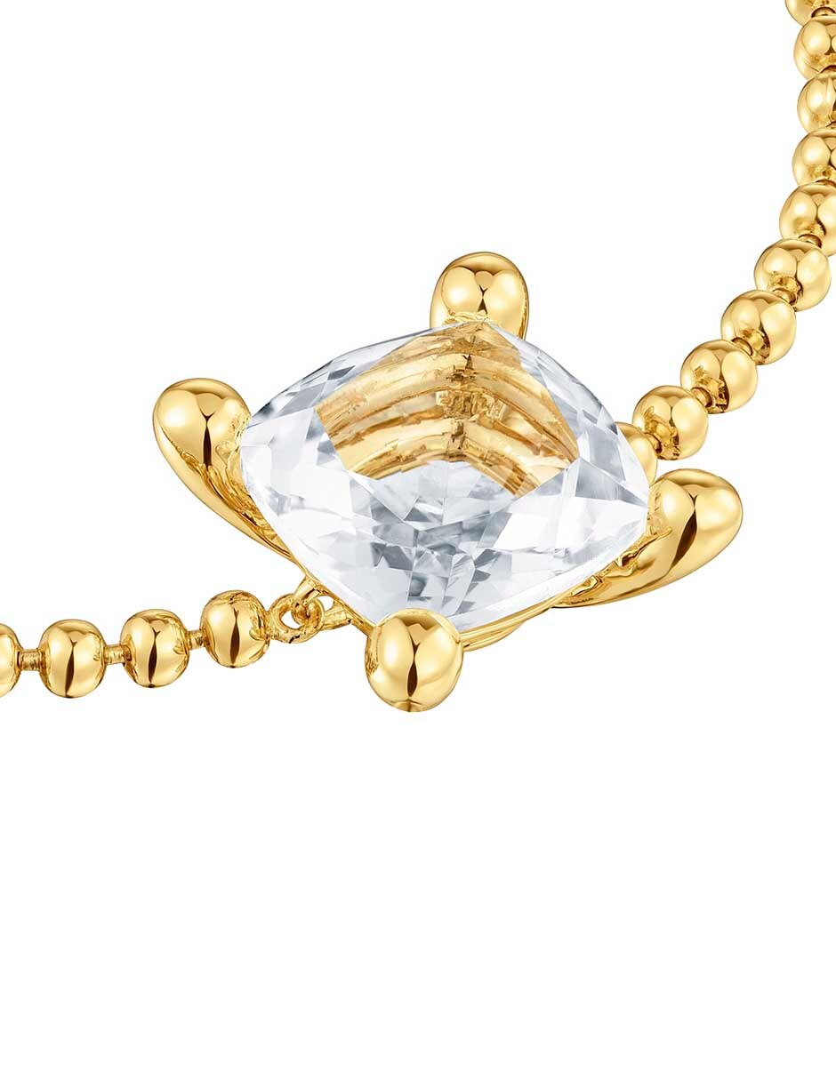 Pulsera de plata con cuarzo P 925 acabado brillante 2