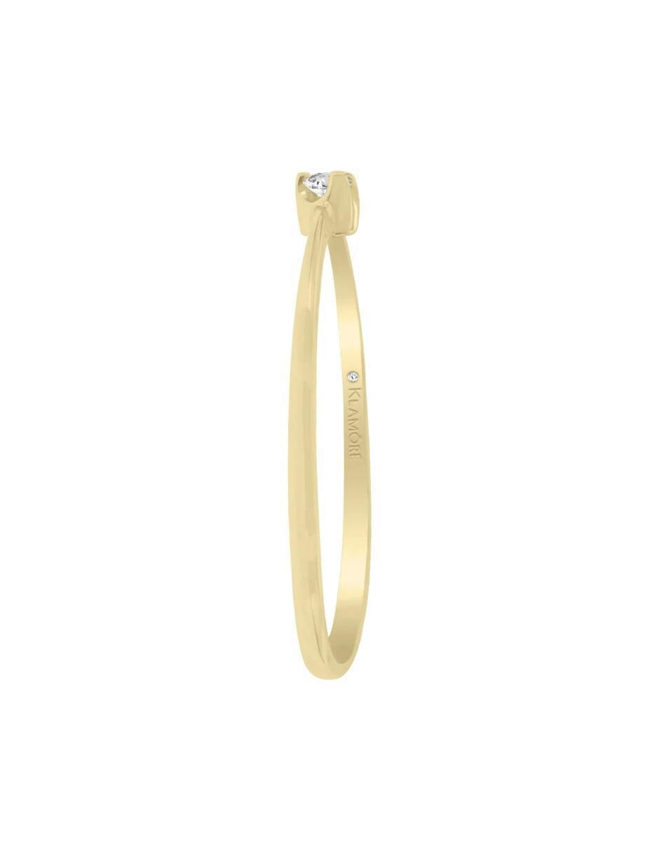 Anillo de compromiso 14 k Clair diamante 3