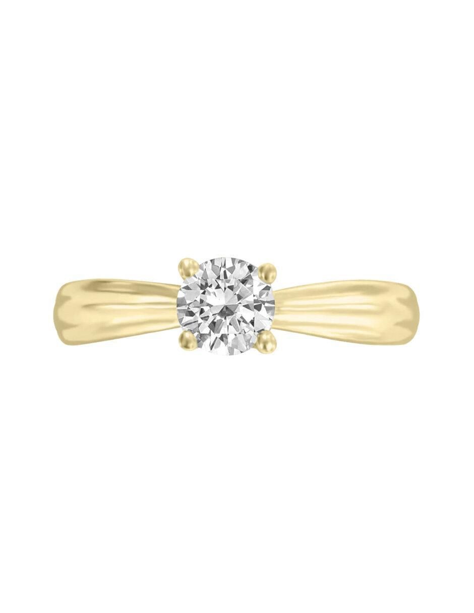 Anillo de compromiso 14 k Zaira diamante Anillo de compromiso 14 k Zaira diamante