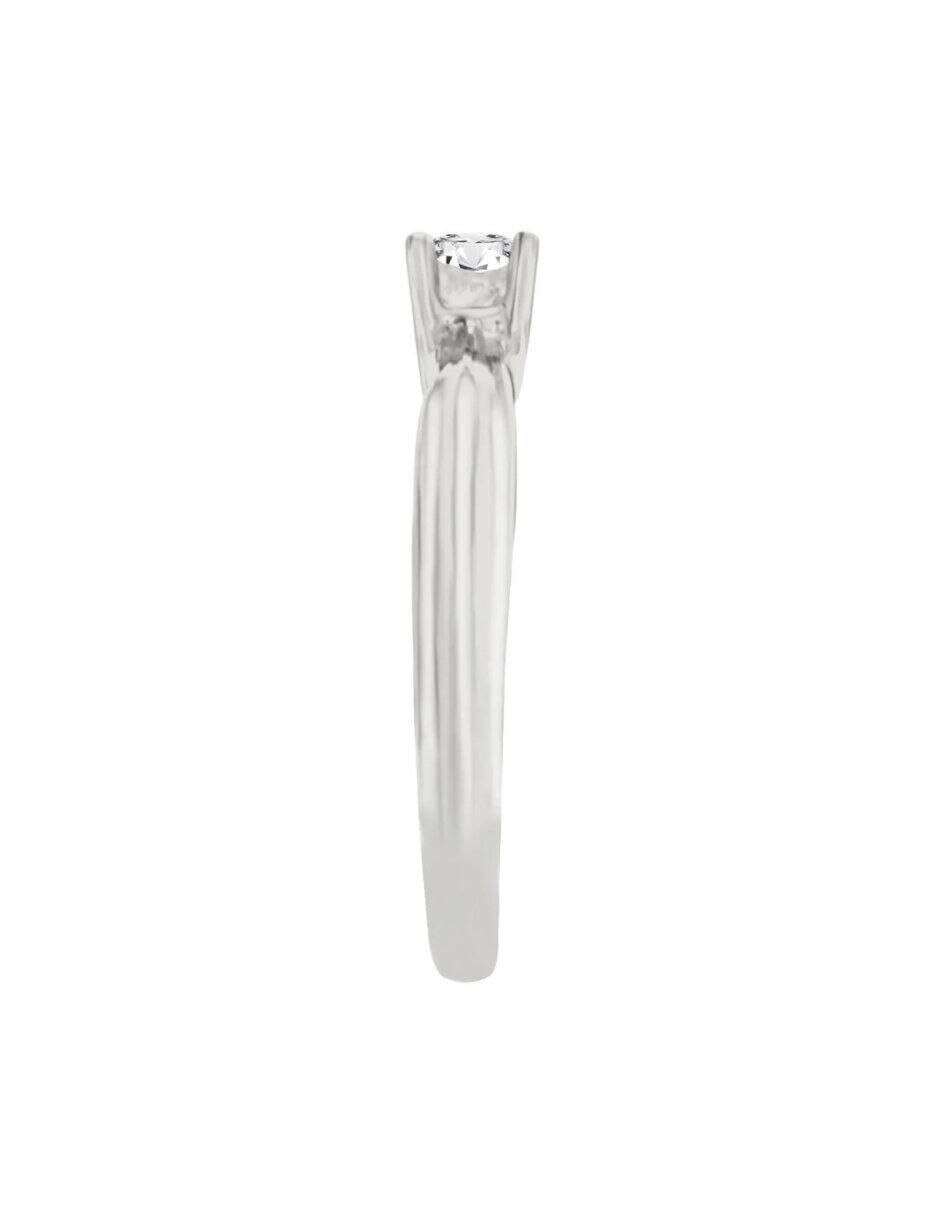 Anillo de compromiso 14 k Zaira diamante 3