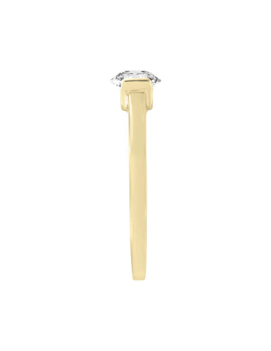 Anillo de compromiso 14 k Yone diamante 4